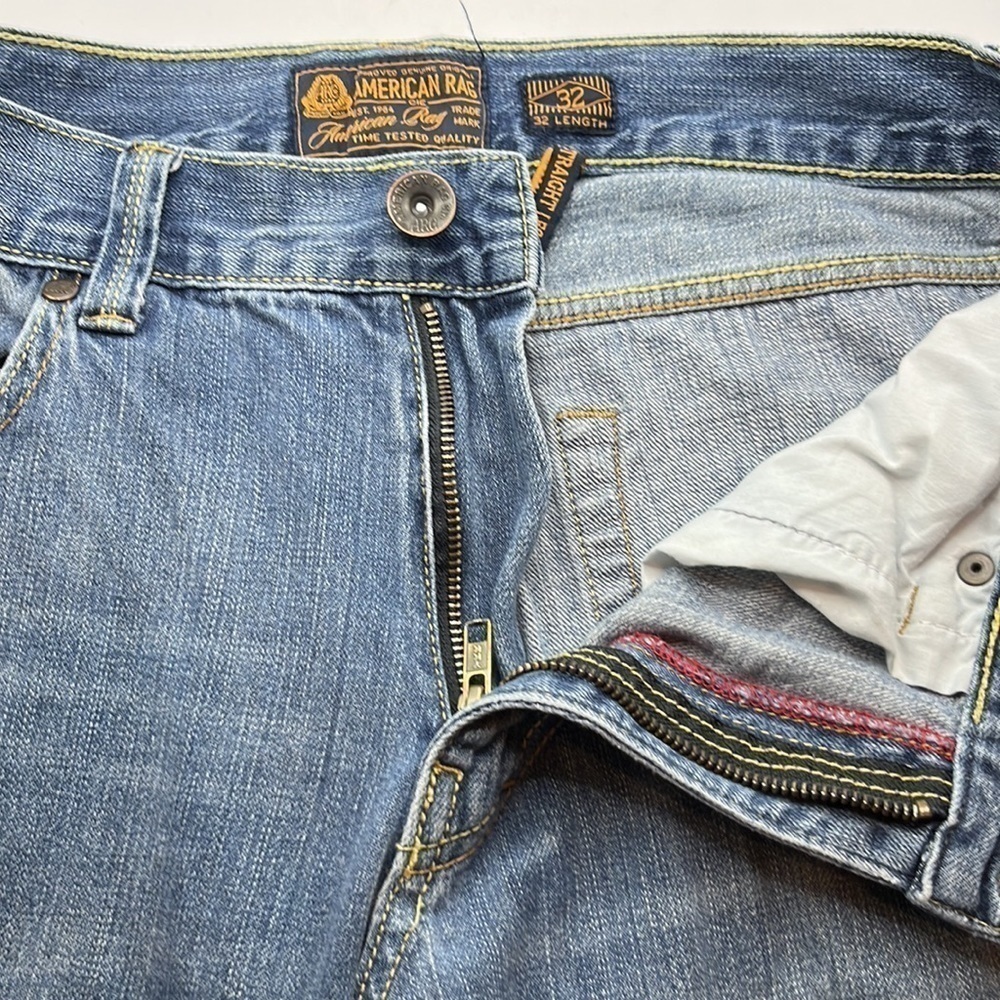 American Rag Straight Leg High Rise Size 32 - Picture 16 of 16